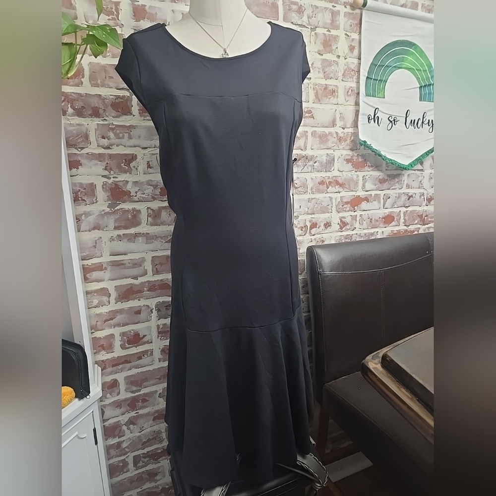 New 🎉 Kate Young womens black dress sz 14